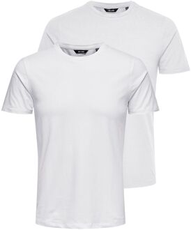 ONLY & SONS T-shirt Zwart - M
