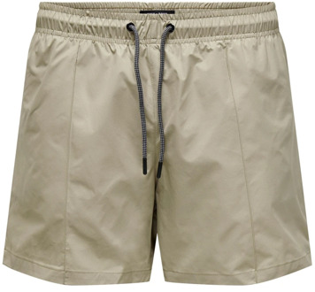 ONLY & SONS TED Life Zwemshorts Only & Sons , Gray , Heren - Xl,L,M,S