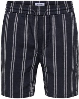 ONLY & SONS Trev Life Reg Stripe Joggingshort Heren
