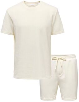 ONLY & SONS Trey Life Regular Shirt and Short Set Heren