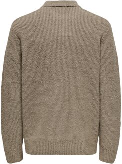 ONLY & SONS Trui Bruin - 2XL