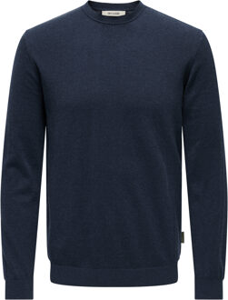 ONLY & SONS Trui LOUI donker blauw - S;L