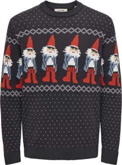 ONLY & SONS Trui X-MAX donker blauw - S;XL