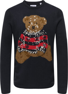 ONLY & SONS Trui XMAS donker blauw - M;L