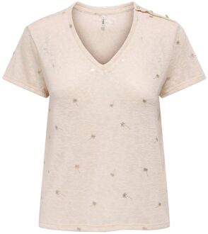 Only Stephi V-Neck Shirt Dames - XS