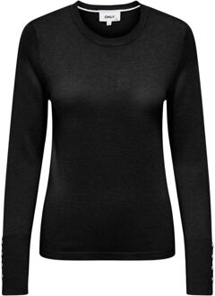 Only Stijlvolle Breigoed Collectie Only , Black , Dames - L,M,S,Xs