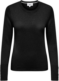 Only Stijlvolle Breigoed Collectie Only , Black , Dames - M,S,Xs