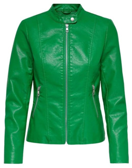 Only Stijlvolle Jas Only , Green , Dames - S,Xs