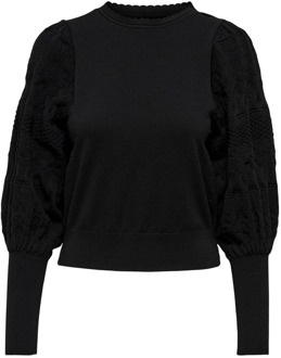 Only Stijlvolle Pullover Only , Black , Dames - Xl,L,M,S,Xs