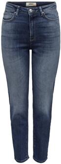 Only Straight Fit EMILY ICON donker blauw - 32-L34;25-L30;25-L32;26-L32;26-L34;27-L30;27-L32;27-L34;28-L32;28-L34;29-L32;29-L34;30-L32;30-L34