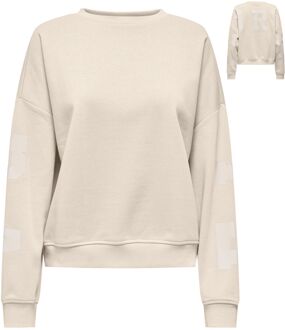 Only Sweat Print Sweater Dames - L