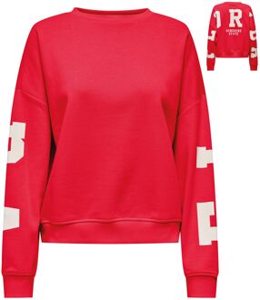 Only Sweat Print Sweater Dames - XL