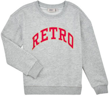 Only Sweater Only KOGANNI L/S O-NECK CS SWT" Grijs - 8 Jahre,10 Jahre,12 Jahre