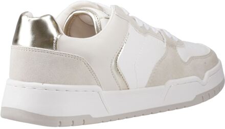 Only Swift-1 Polyurethaan Damestrainers Beige