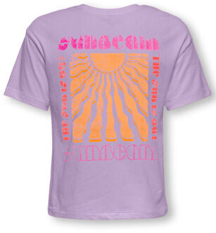 Only T-shirt 15375849 kogruth Paars - 146/152