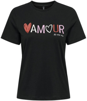 Only T-Shirts Only , Black , Dames - M,S,Xs