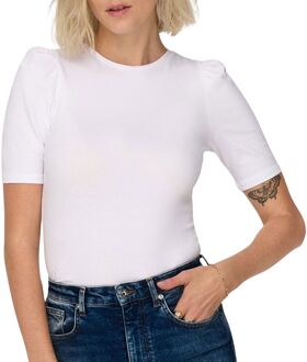Only T-Shirts Only , White , Dames - Xl,Xs