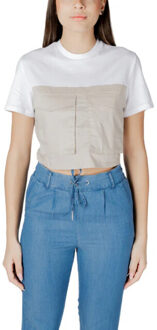 Only T-shirts women t-shirt Wit - L