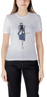 Only T-shirts women t-shirt Wit - XS