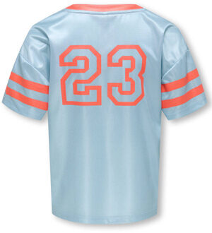 Only Top korte mouw 15354971 koglulu - maat 134/140 Blauw