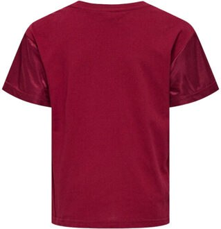 Only Top korte mouw 15356854 koglulup Bordeaux - 134/140