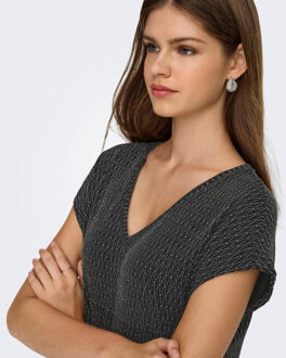 Only Top korte mouw 15360960 carol Zwart - L