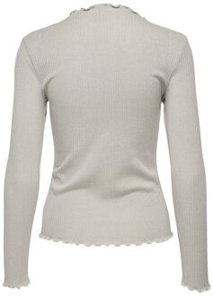 Only Top lange mouw 15331094 emma Beige
