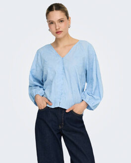 Only Top lange mouw 15364374 zion Lichtblauw