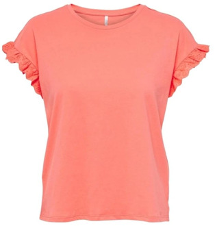 Only Top Stijl Model - Beste Product Only , Orange , Dames - M,Xs