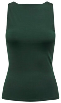 Only Top zonder mouw 15315901 lone Groen - S