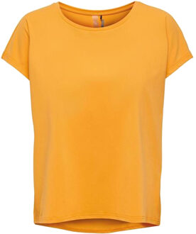 Only Train Sportshirt Dames S/36 Oranje