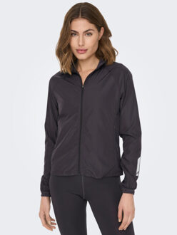 Only Trainingsjas dames running Houtskool - L