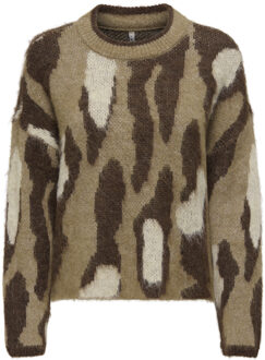 Only Trui EDELIE LIFE bruin - S;M