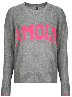 Only Trui Only ONLNEW AMOUR" Grijs - L, XL