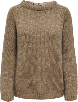 Only Trui SHINE bruin - S;M;L;XL