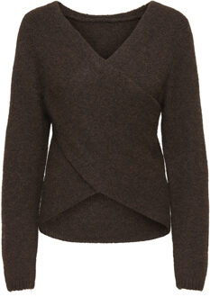 Only Trui ZAGGIE bruin - XS;S;L