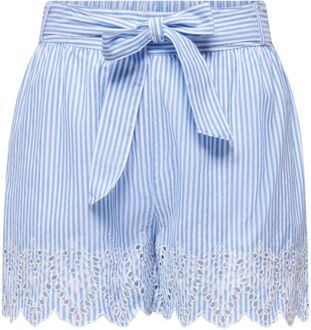 Only Tulum Embossed Loose Belt Woven Short Dames