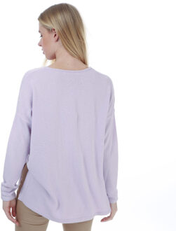 Only V-hals Gebreide Trui Dames Paars Orchid Bloom - M