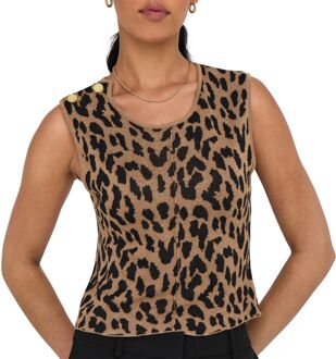 Only Vienna SL Leo Tanktop Dames - M