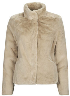 Only Windjack Only ONLNEWVIDA FAUX FUR JACKET CC OTW" Beige - S, M, L