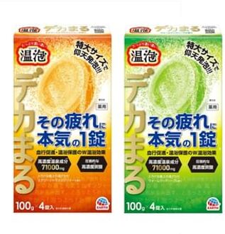 ONPO Large Dekamaru Bath Bomb Tablet Warm Wood Herb 100g x 1pc