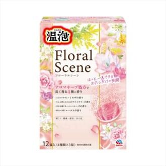 ONPO Warm Foam Floral Scene Bath Tablet 12 pcs