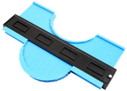 Onregelmatige Contour Gauge 12Cm/25Cm Vorm Gauge Duplicator Profiel Duplicatie Gauge Contour Template Houtbewerking Meetinstrument 25cm / groen