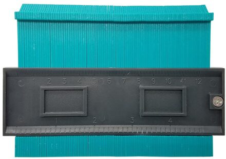 Onregelmatige Contouren Profiel Gauge Betegelen Laminaat Tegels Rand Vormgeven Hout Meten Heerser Houtbewerking Gereedschap