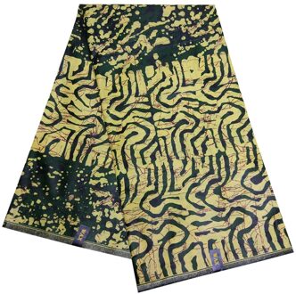 Onregelmatige Print Afrikaanse Echte Wax Stof Mode Afrikaanse Stof