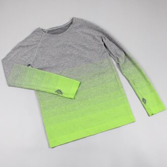 Onregelmatige Shirt Tops Lente Herfst Blouses Vrouwen Tops Lange Mouwen Slim All-Match Koreaanse fan Shirt Tops groen / M