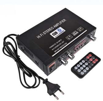 Ons Eu Plug Home Digitale Versterker Hifi Stereo Bluetooth Subwoofer Muziekspeler Ondersteuning Fm Tf Aux 2 Kanaals Met Afstandsbediening controle