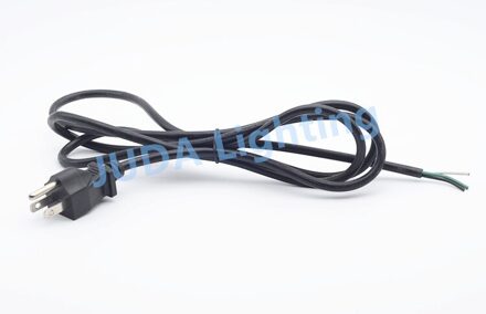 ONS standaard 3-pin plug cord kabel power wire 0.75 mm2 puur koperen kern voor vloerlamp printer Verlichting Accessoires