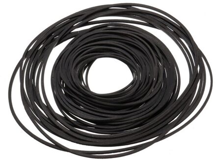 Onsale 100Pcs Professionele Zwarte Mix Cassette Tape Riem Vierkante Universele 40-135Mm Machine Riem Voor Recorders Walkman dvd Drive