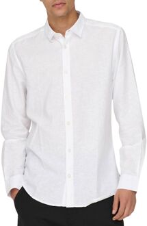 Onscaiden Ls Solid Linen Shirt Noos